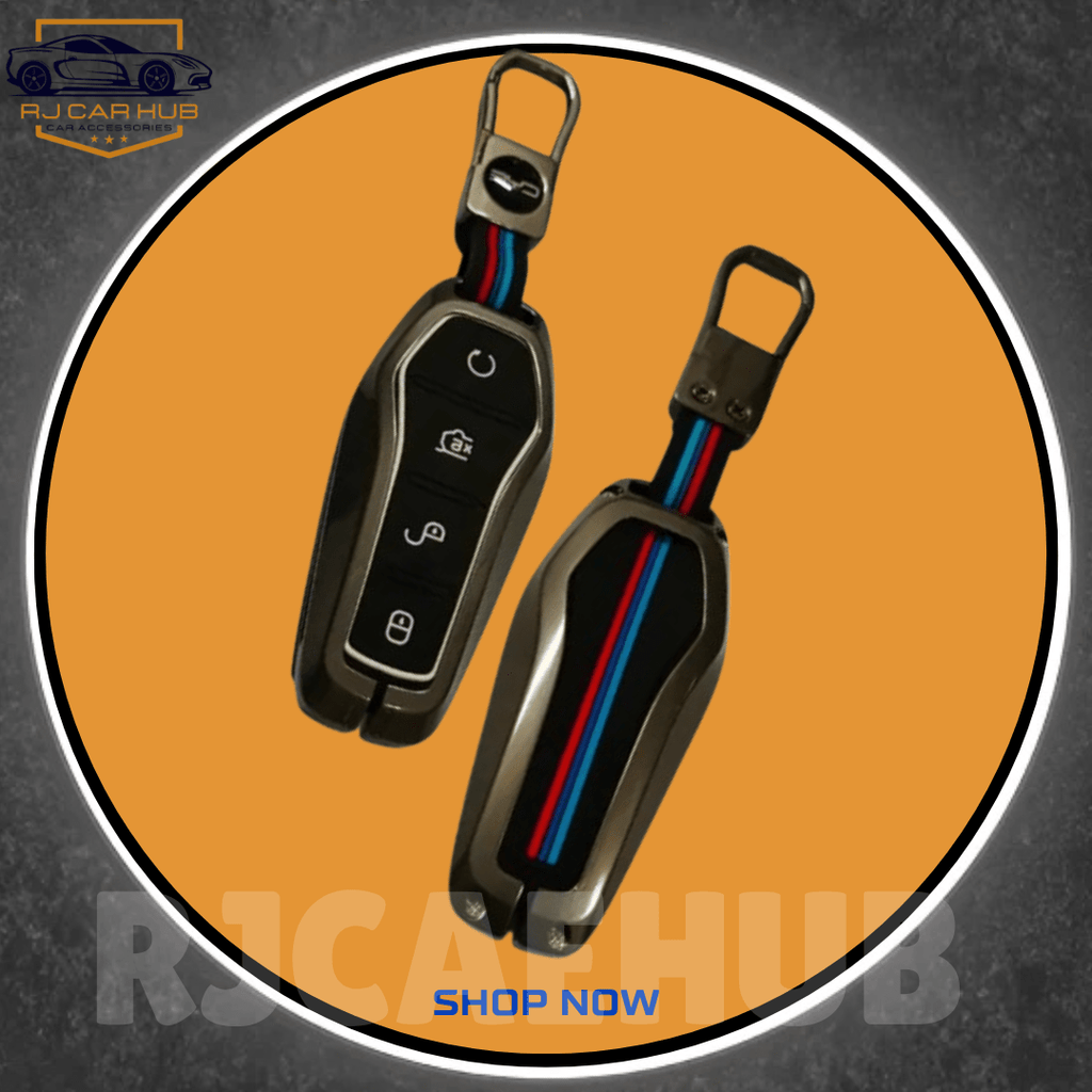 BYD Atto 3 Metal Key Cover Premium – Luxury Alloy Remote Key Protection Case - Premium Car Accessories by RJCARHUB Official Pakistan