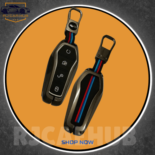 BYD Atto 3 Metal Key Cover Premium – Luxury Alloy Remote Key Protection Case - Premium Car Accessories by RJCARHUB Official Pakistan