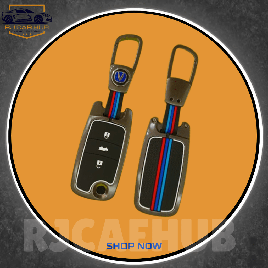 Changan Alsvin Metal Key Cover Premium – Luxury Alloy Remote Key Protection Case - Premium Car Accessories by RJCARHUB Official Pakistan