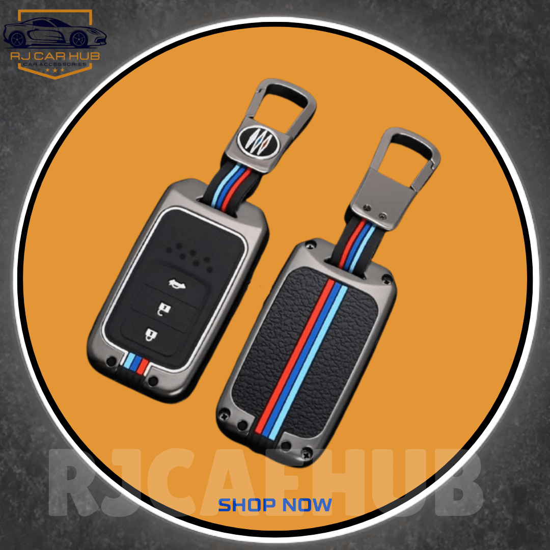 Honda Civic 2016 - 2021 Metal Key Cover Premium – Luxury Alloy Remote Key Protection Case - Premium Car Accessories by RJCARHUB Official Pakistan