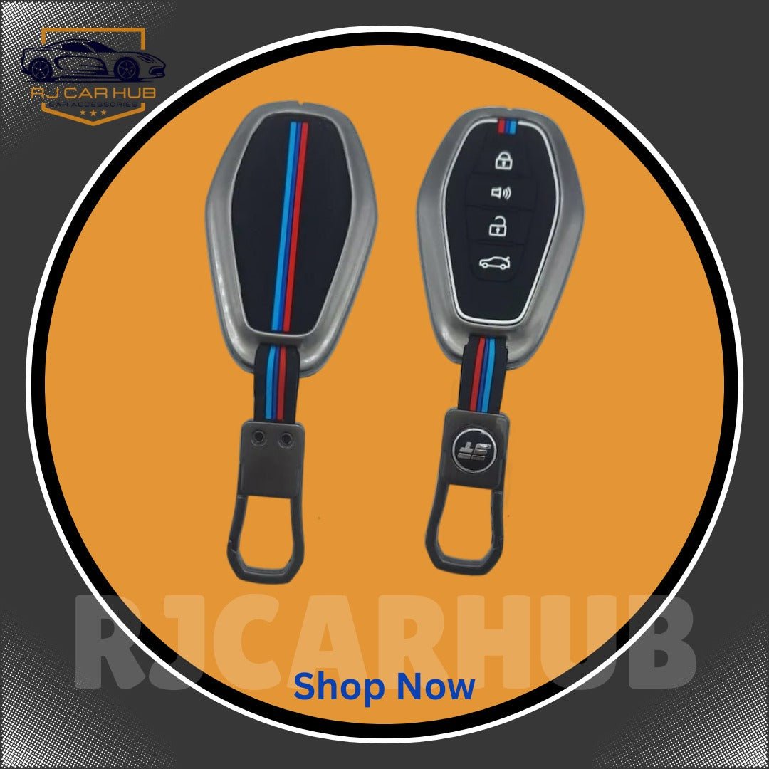 Jetour X70 Metal Key Cover Premium – Luxury Alloy Remote Key Protection Case - Premium Car Accessories by RJCARHUB Official Pakistan