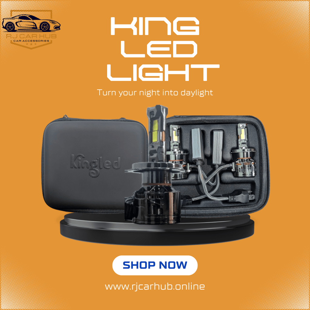 LED Light 9005 GRIP – King High - Power LED Headlight Bulbs for Cars ( 1000W Made China ) - Premium Car Accessories by RJCARHUB Pakistan