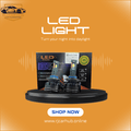 LED Light H4 High - Power LED Headlight Bulbs for Cars ( 1200W Made China ) - Premium Car Accessories by RJCARHUB Pakistan