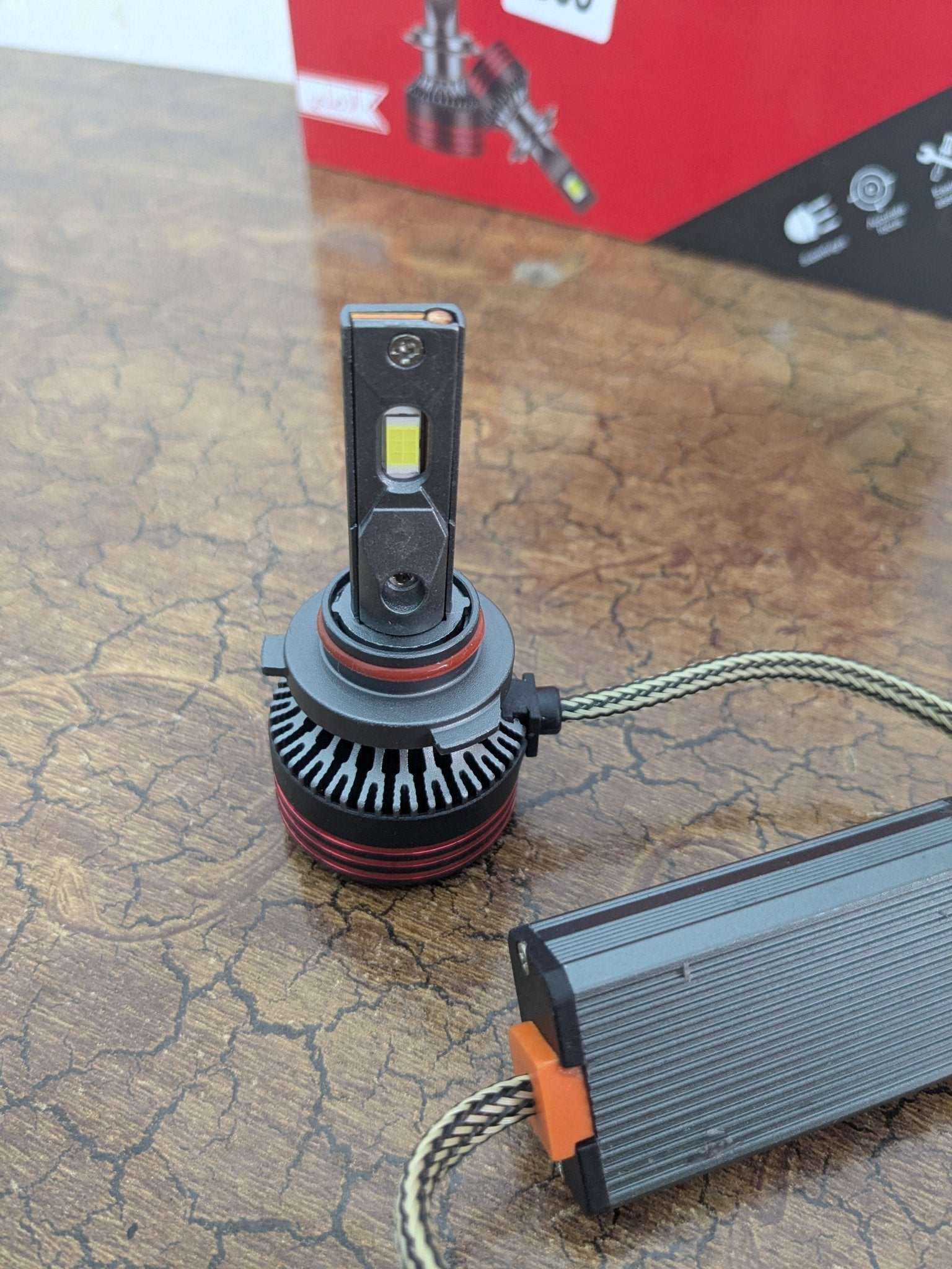 LED Lights H4 M8 Pro High - Power LED Headlight Bulbs for Cars ( 650W Made China ) - Premium Car Accessories by RJCARHUB Pakistan