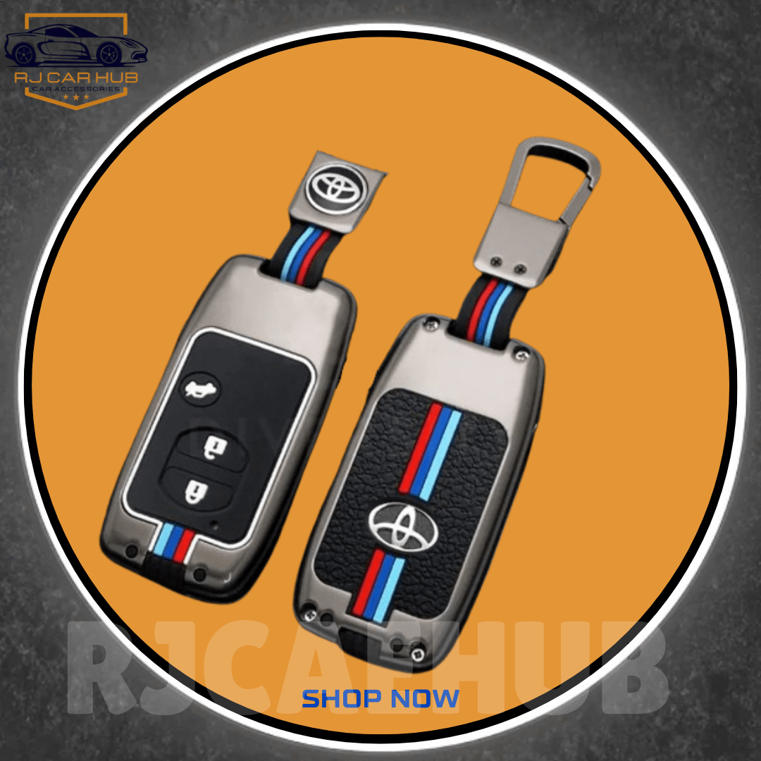 Prado 2010 / Land Crusier 2010 Metal Key Cover Premium – Luxury Alloy Remote Key Protection Case - Premium Car Accessories by RJCARHUB Official Pakistan