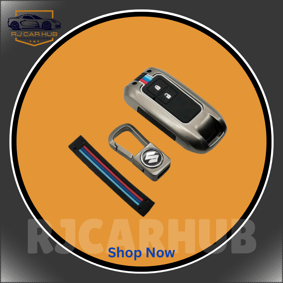 Suzuki Swift New Metal Key Cover Premium – Luxury Alloy Remote Key Protection Case - Premium Car Accessories by RJCARHUB Official Pakistan