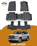 Toyota Land Cruiser V8 FJ200 TPE Mats (4 PCS ) - Premium Car Accessories by RJCARHUB Pakistan