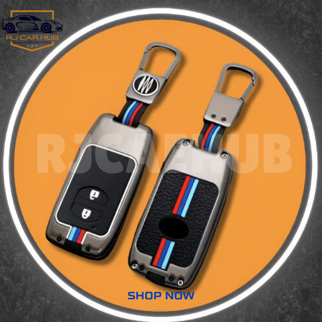Toyota Prius Metal Key Cover Premium – Luxury Alloy Remote Key Protection Case - Premium Car Accessories by RJCARHUB Official Pakistan