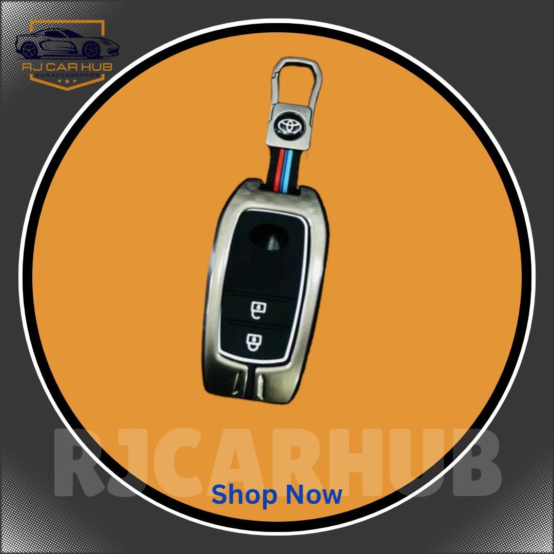 Toyota Yaris Japnanese Hatchback Metal Key Cover Premium – Luxury Alloy Remote Key Protection Case - Premium Car Accessories by RJCARHUB Official Pakistan